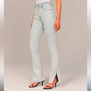 Slim Straight Ultra High Rise Jeans